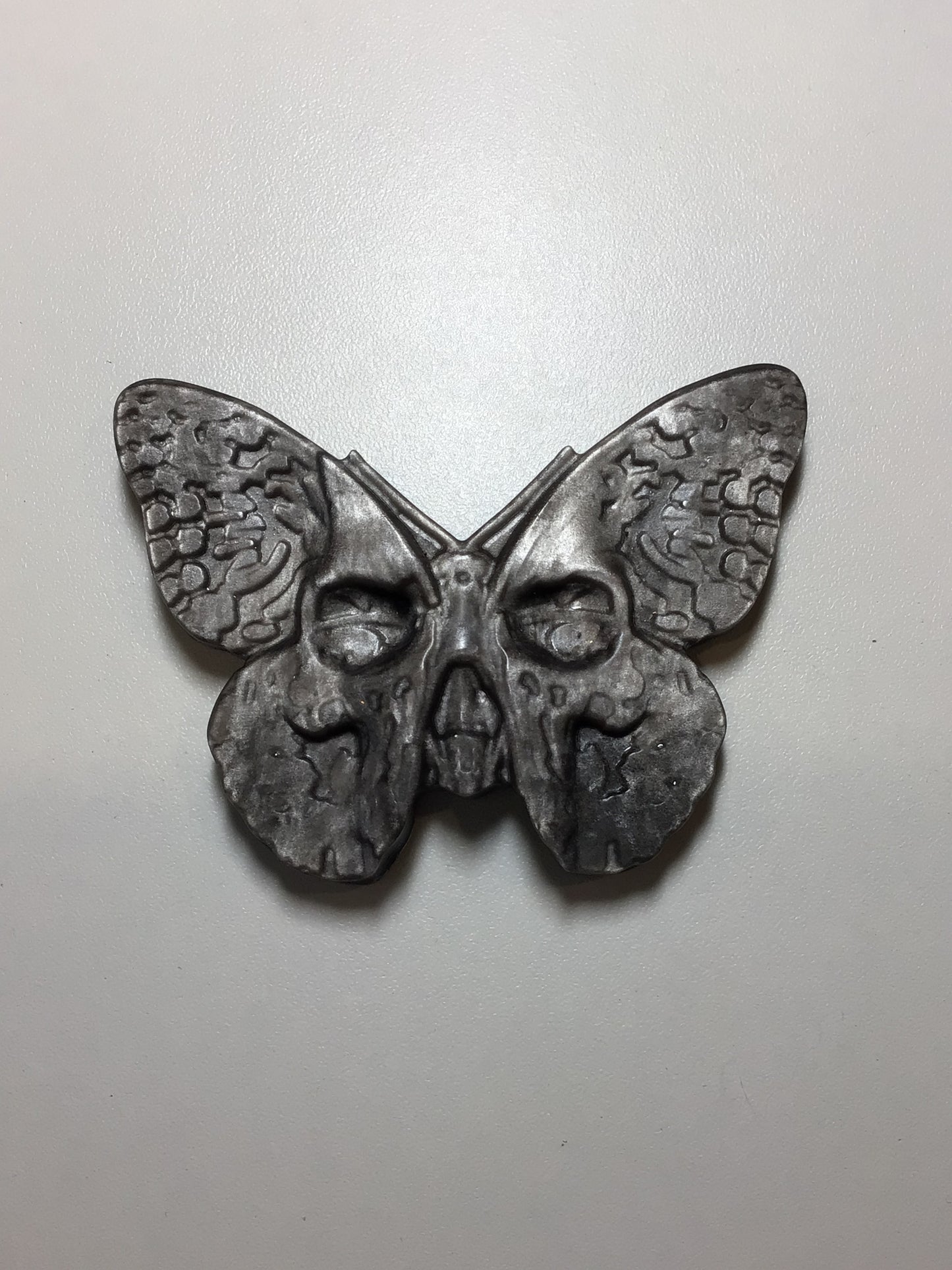 Silver Obsidian Butterfly