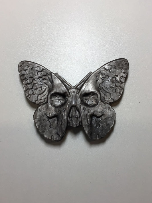 Silver Obsidian Butterfly