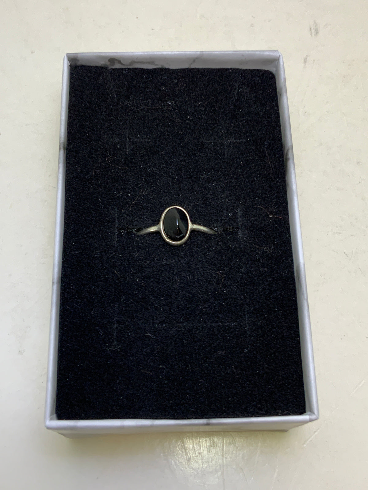 Black Onyx Sterling Silver Rings