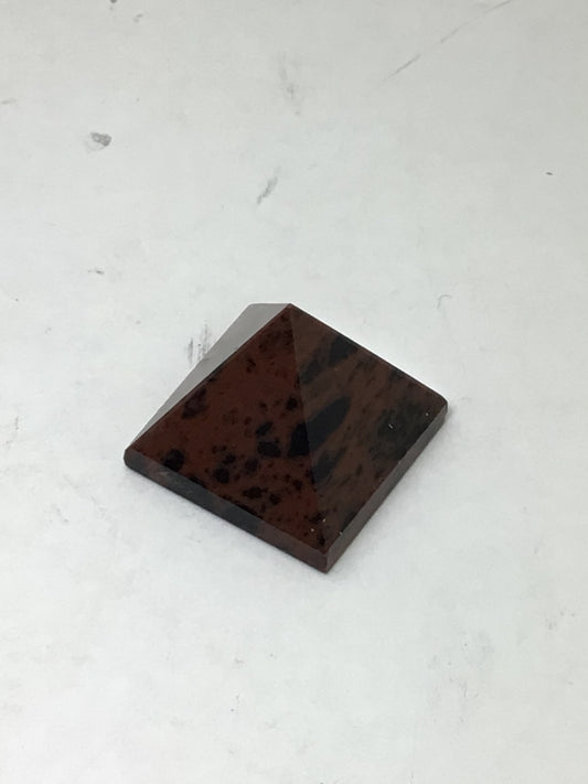 Mahogany Obsidian Pyramid