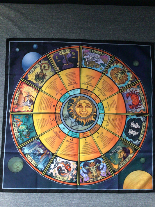 Sun & Moon Zodiac Altar Cloth