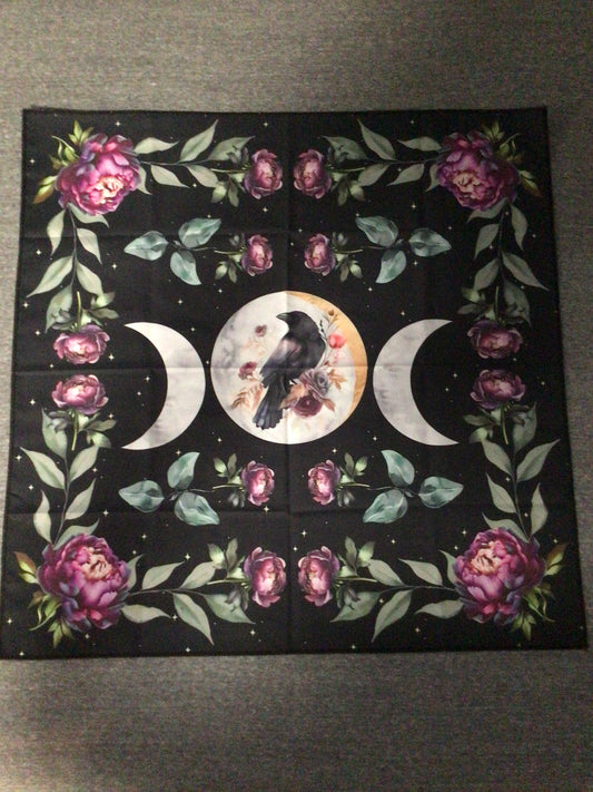 Raven Altar Cloth