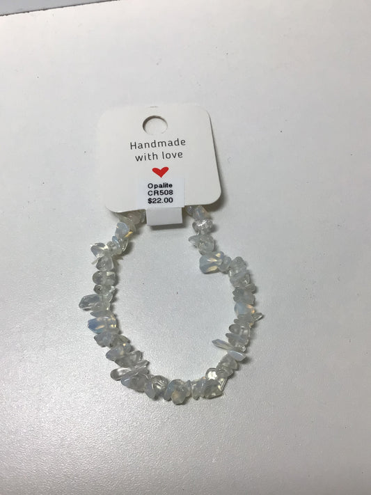Opalite Stone Chip Bracelet