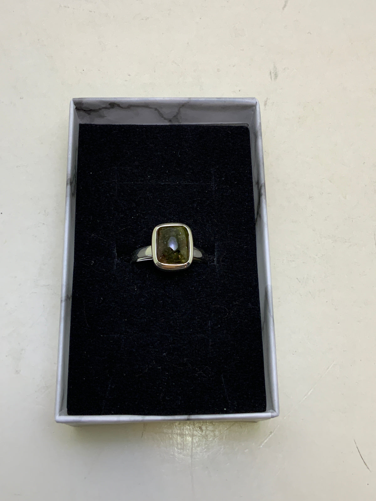 Tourmaline Sterling Silver Rings