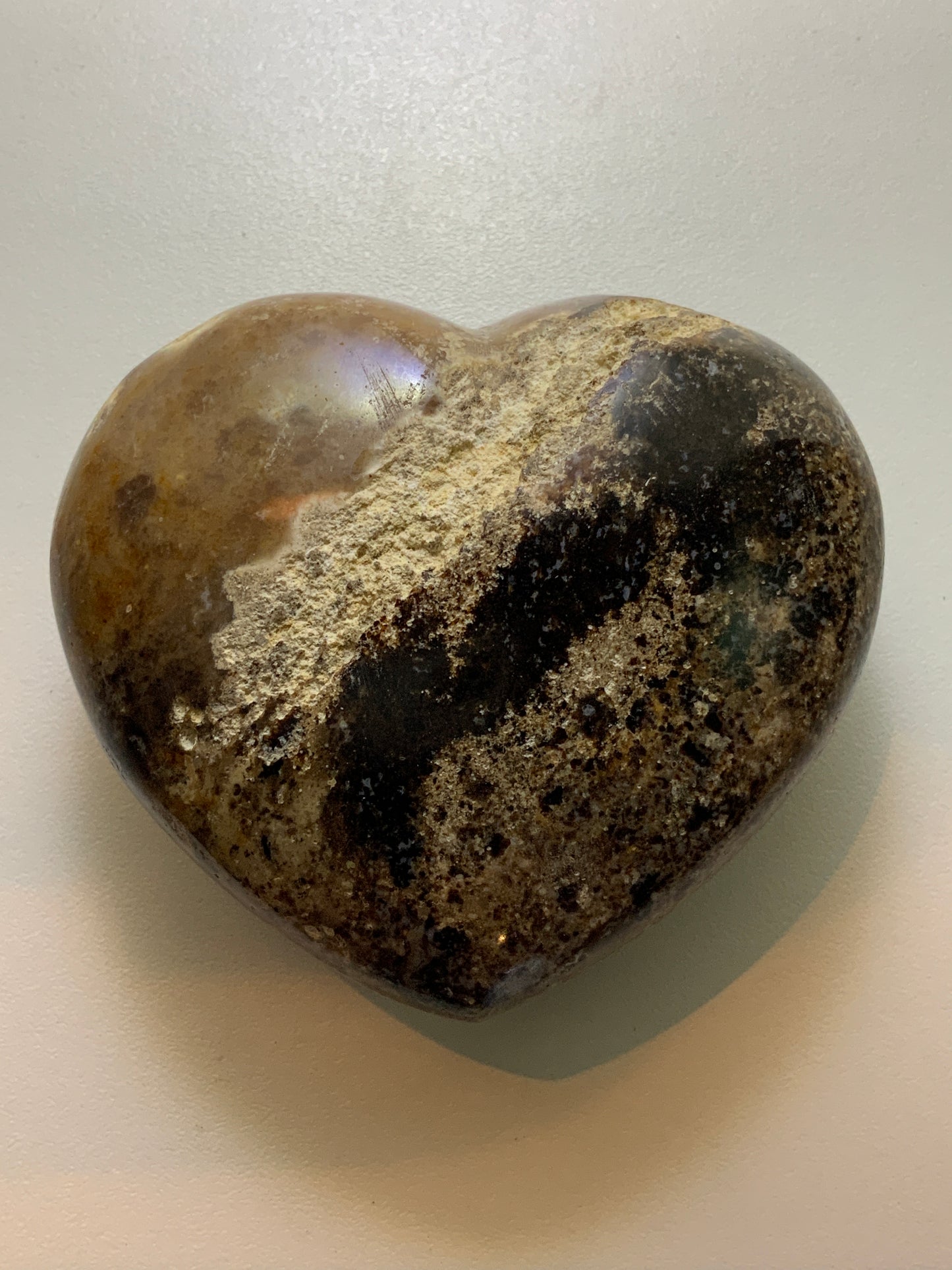 Black Opal Heart