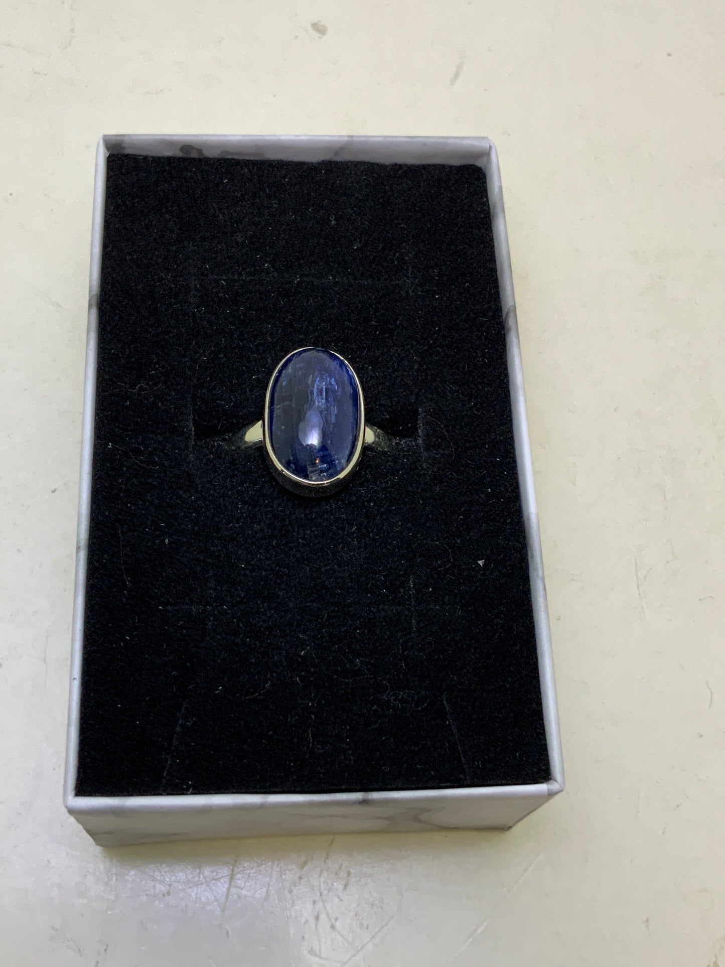 Blue Kyanite Sterling Silver Rings