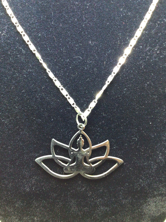 Yoga Lotus on a Chain