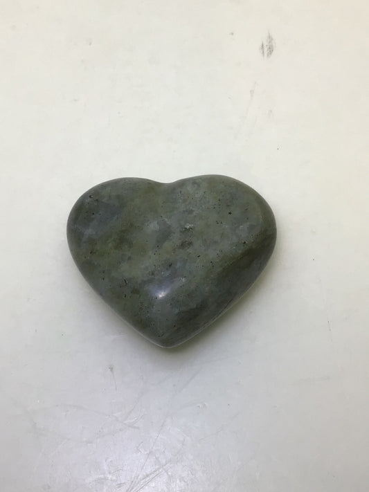 Labradorite Heart
