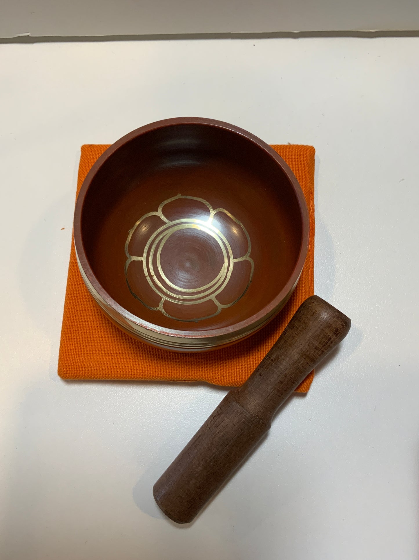 Sacral Chakra Orange Singing Bowl