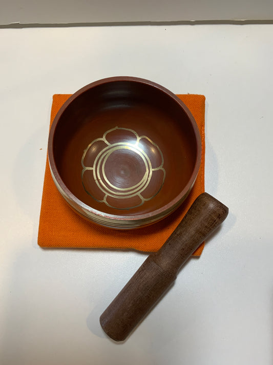 Sacral Chakra Orange Singing Bowl