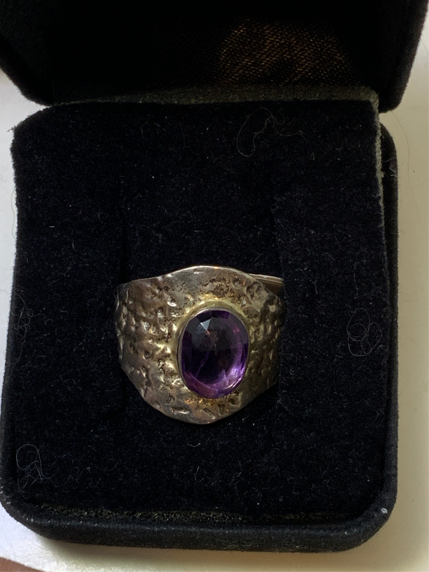 Amethyst Sterling Silver Rings