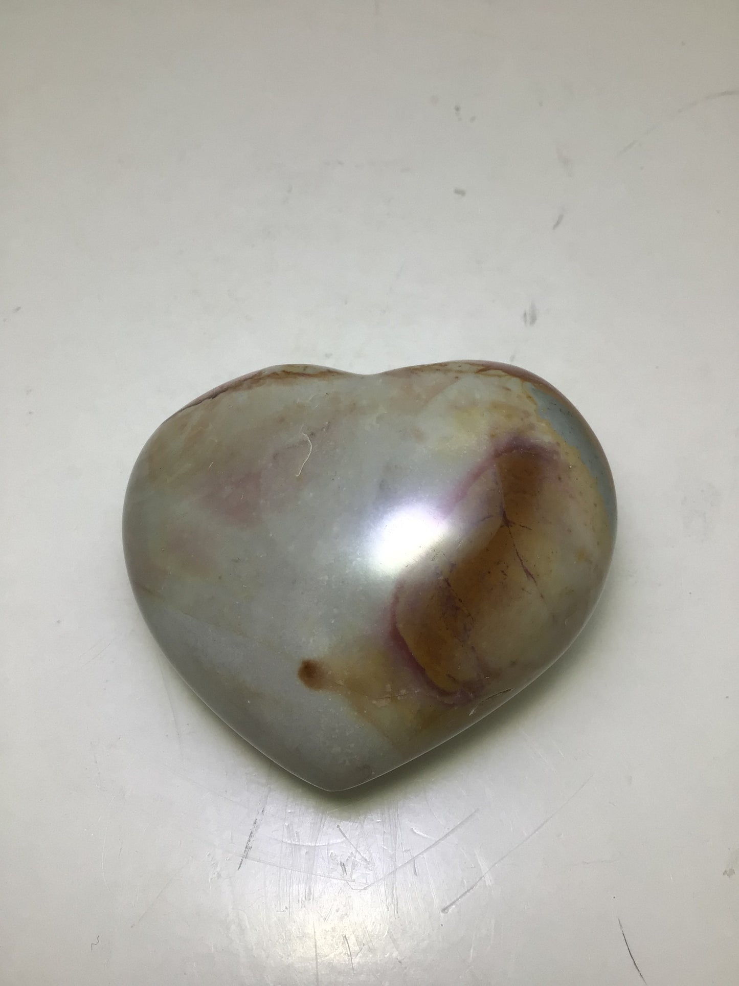 Polychrome Jasper Heart