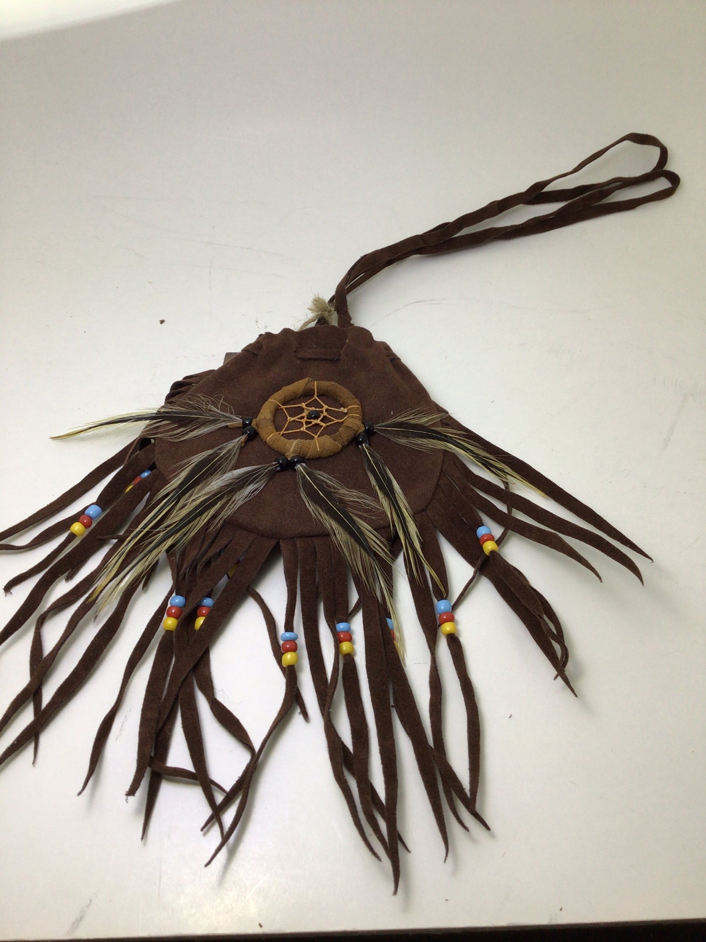 Dreamcatcher Leather Pouch