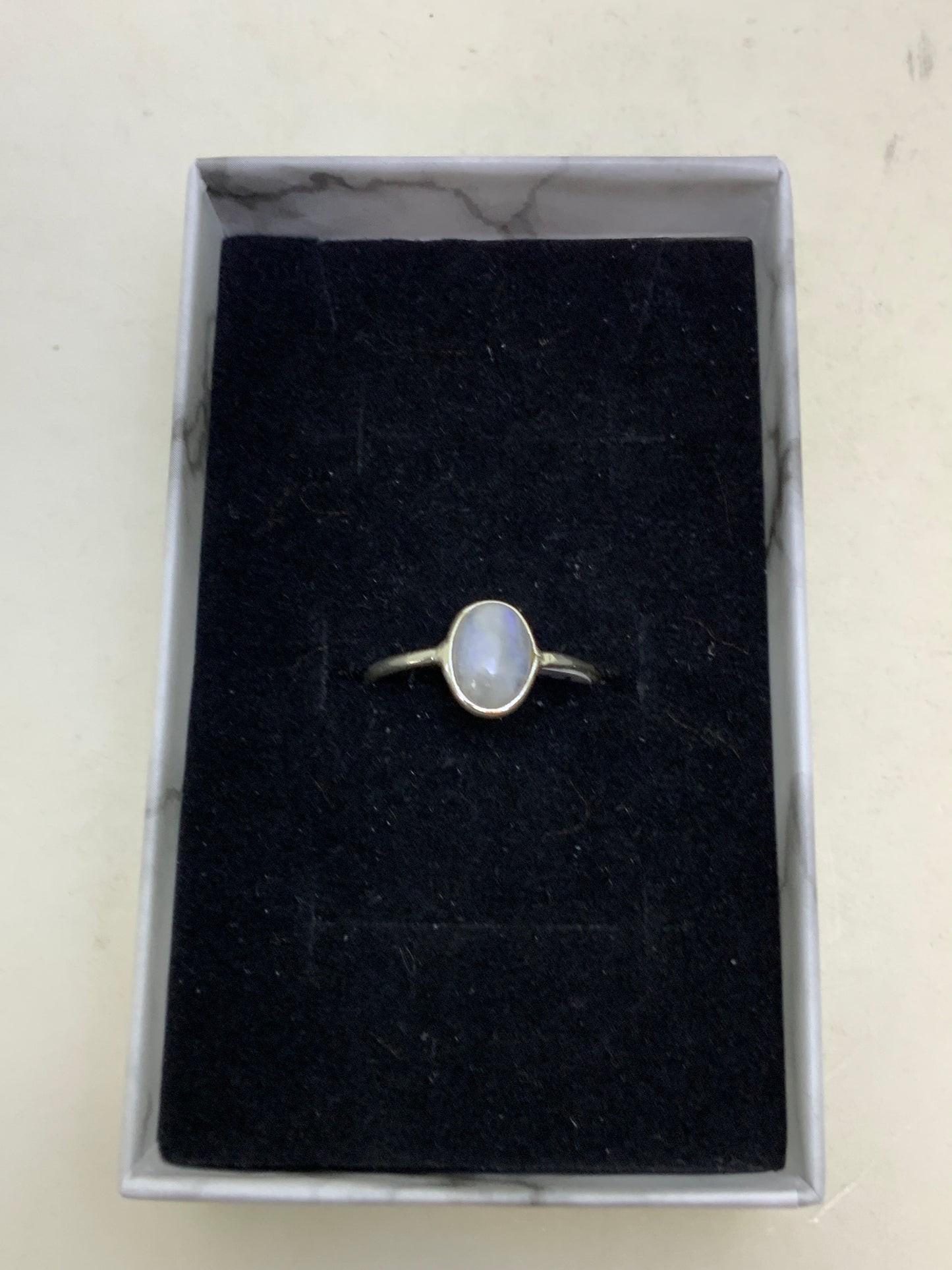 Moonstone Sterling Silver Rings