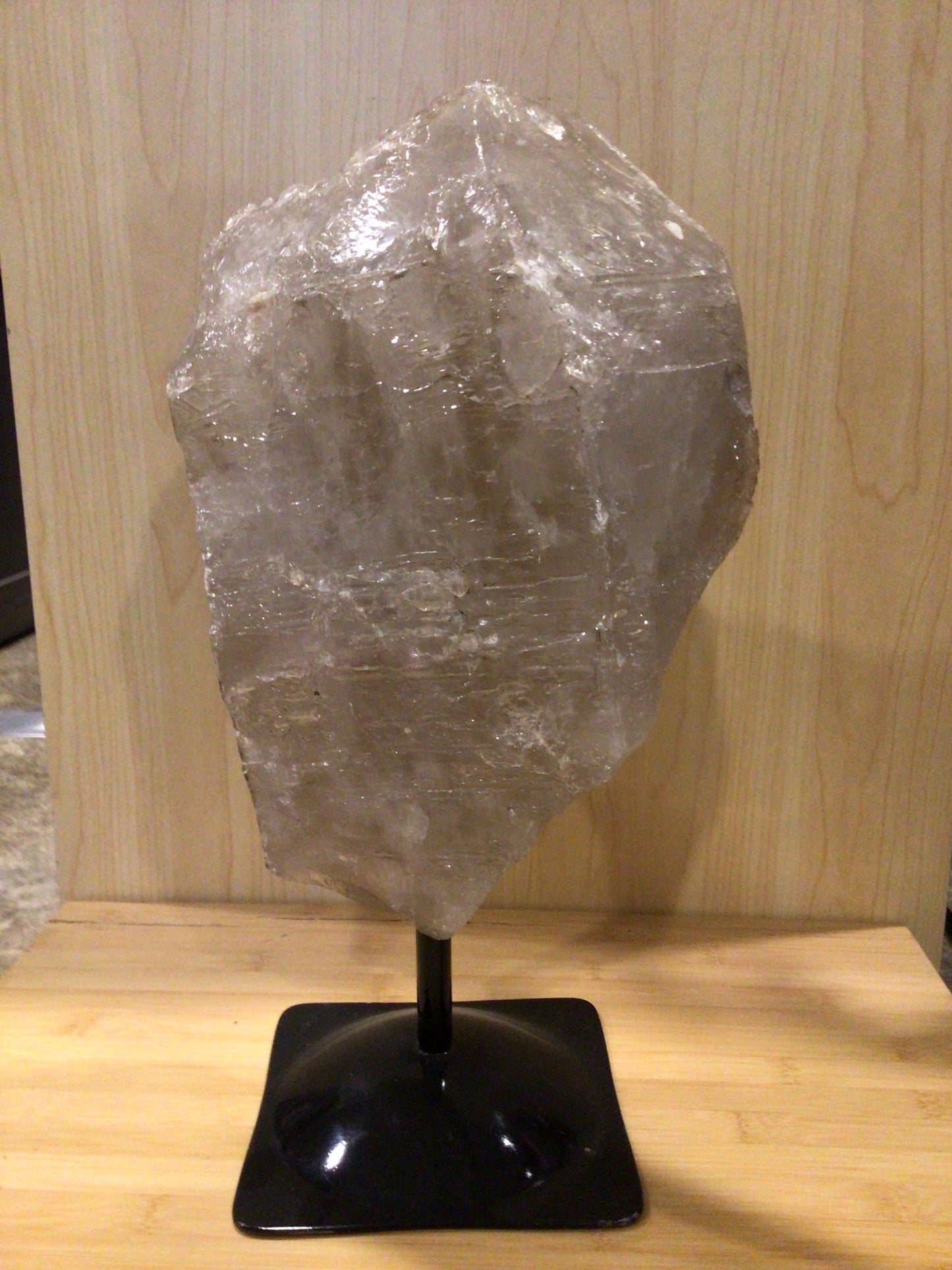 Smokey Quartz Crystal on Stand