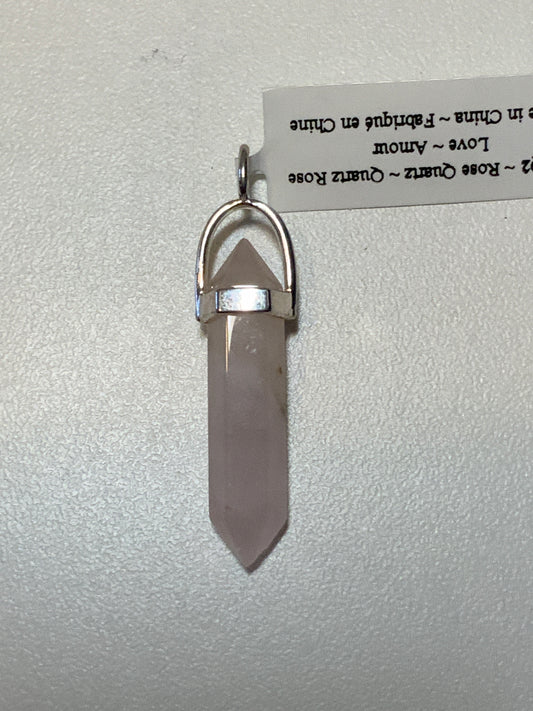 Rose Quartz Pendant