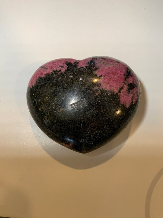 Rhodonite Heart