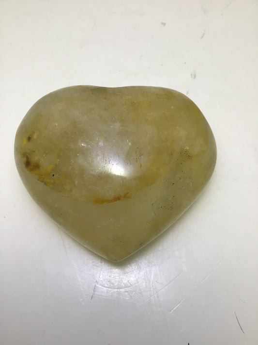 Smokey Citrine Heart