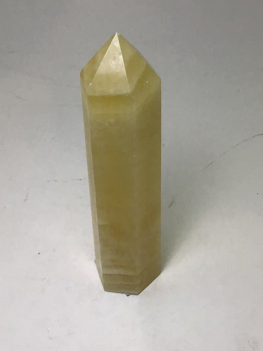 Yellow Calcite Point