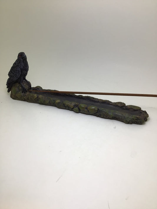 Raven Incense Holder