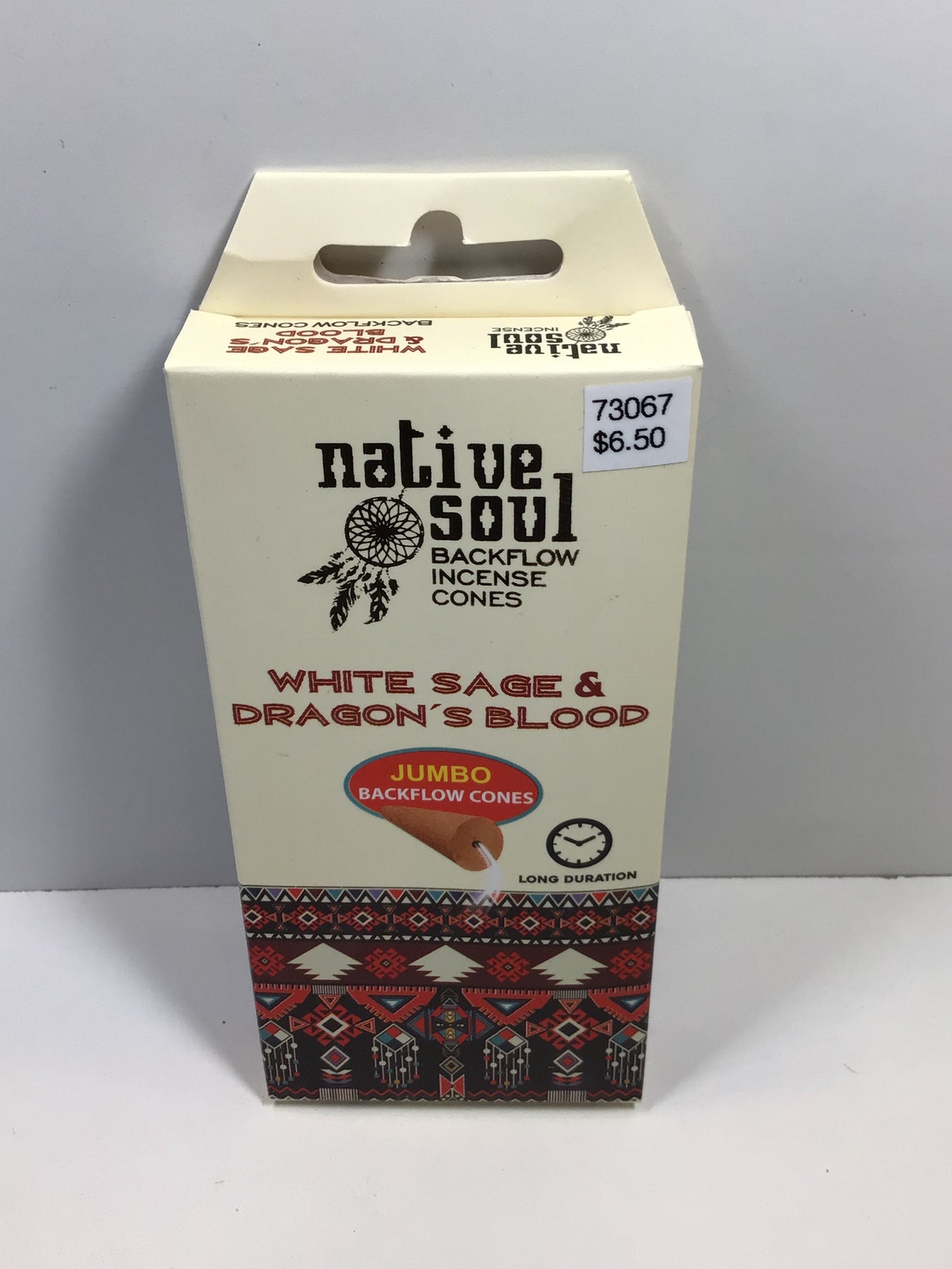 White Sage & Dragon’s Blood Native Soul Backflow Cones