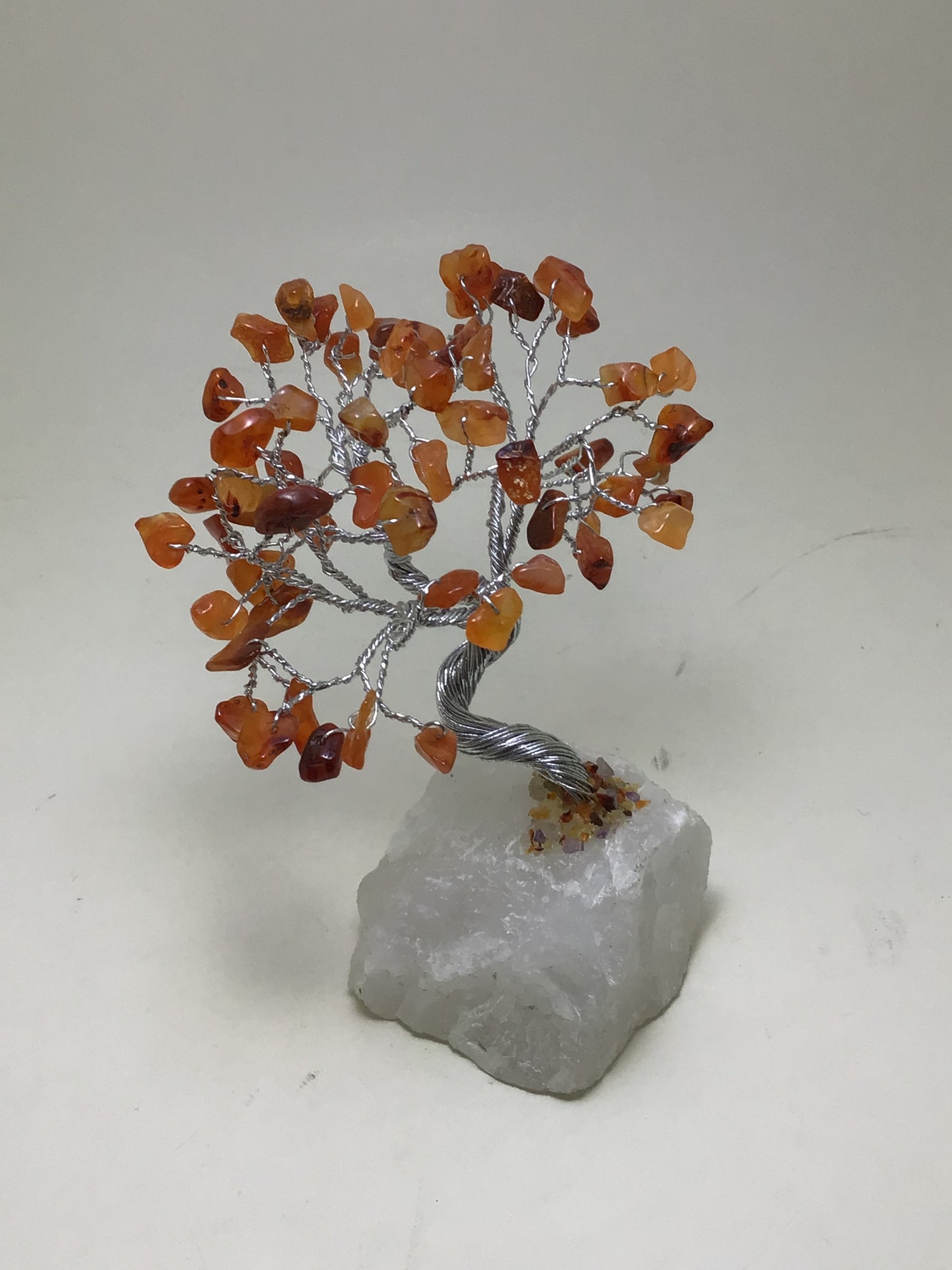 Carnelian Gemstone Tree