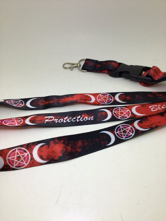 Triple Moon Lanyard