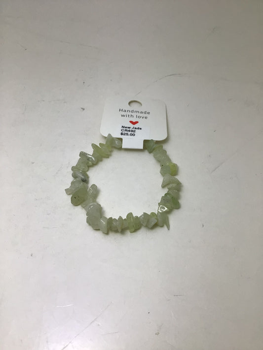 New Jade Stone Chip Bracelet
