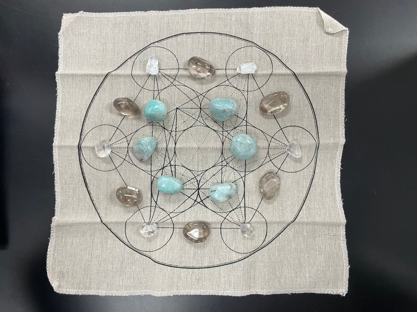 Metatrons Cube Crystal Grid Kit
