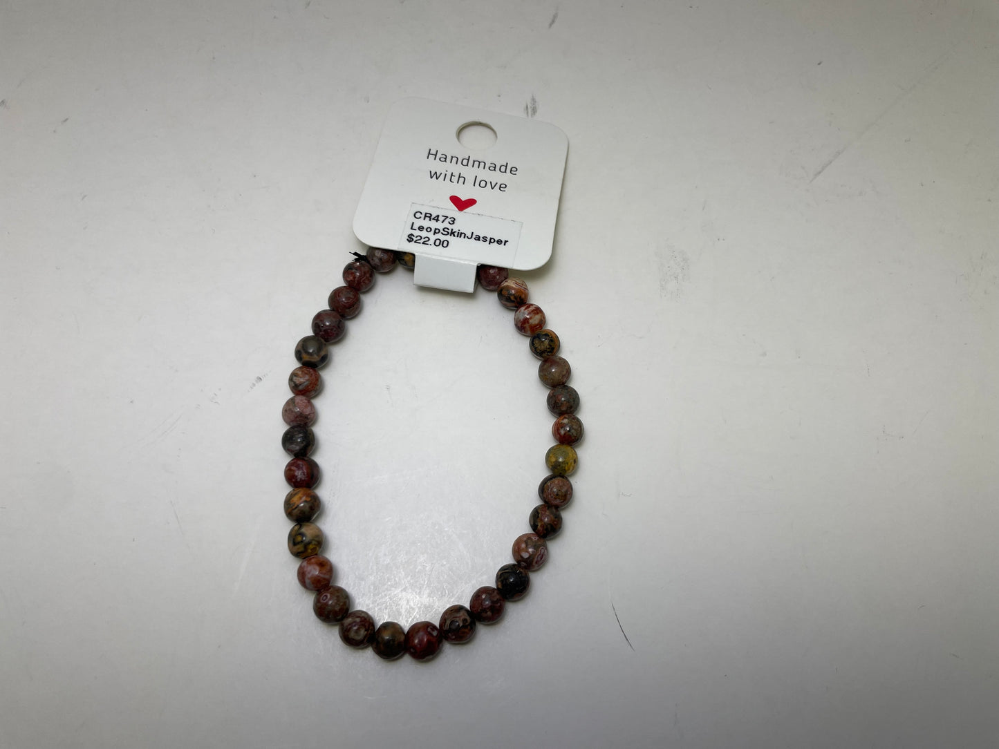 Leopardskin Jasper Bracelet