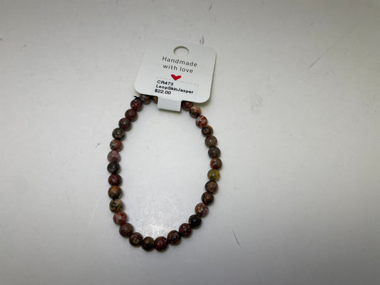 Leopardskin Jasper Bracelet