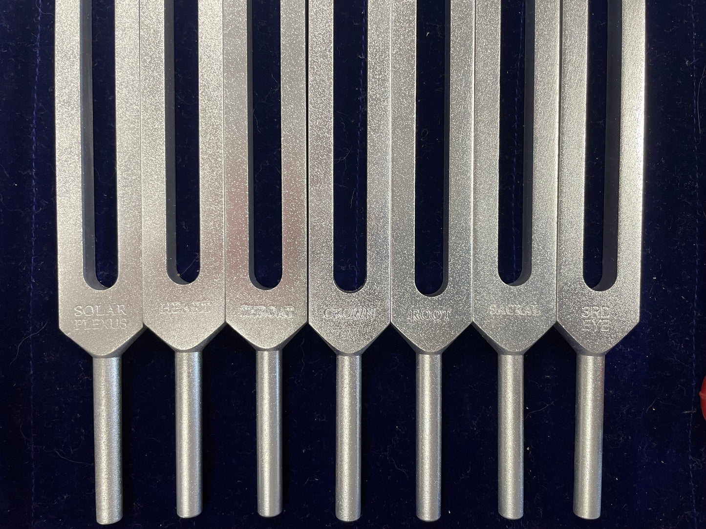 Chakra Tuning Forks Set of 7