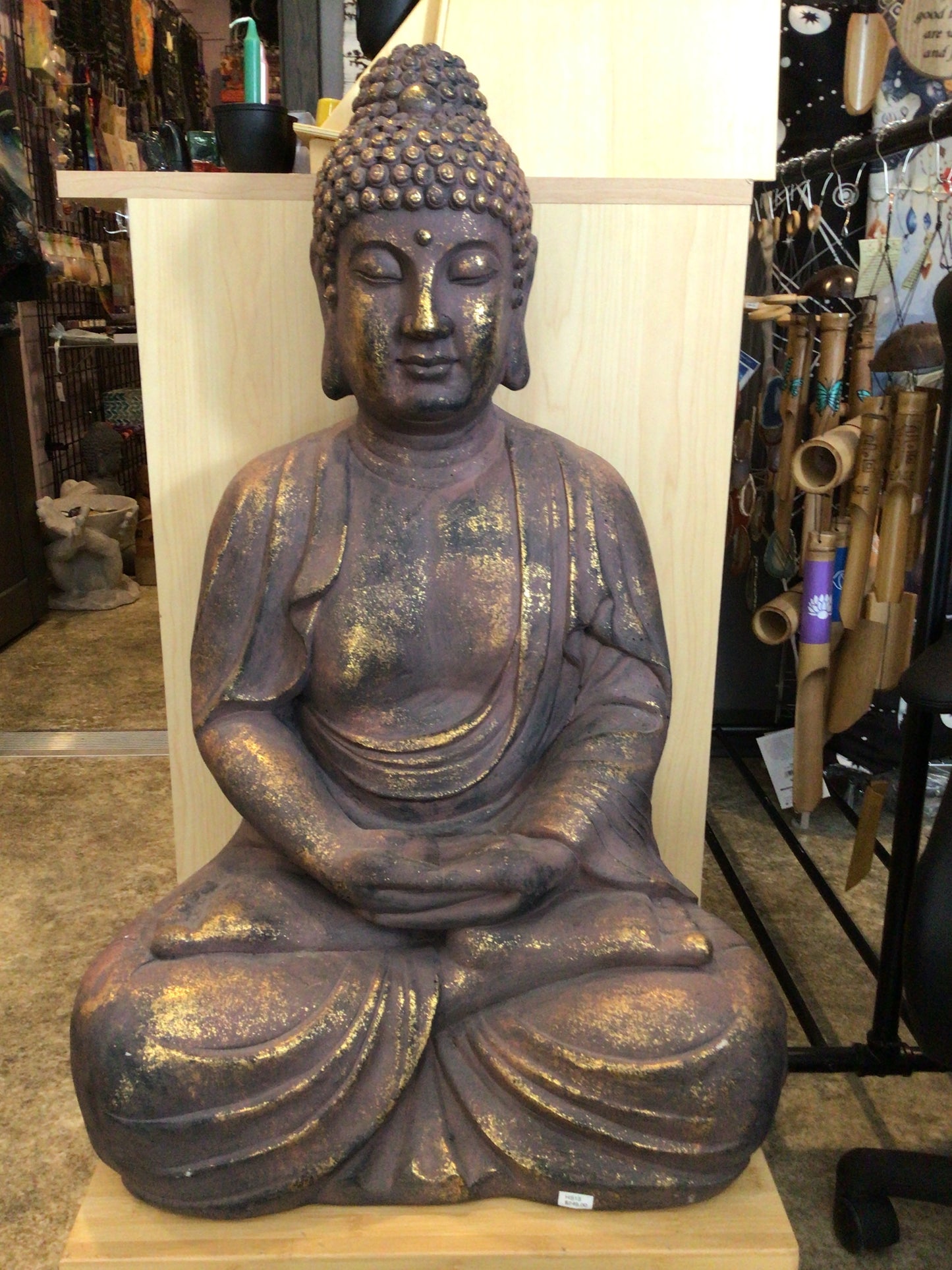 Large Meditating Buddha Statue