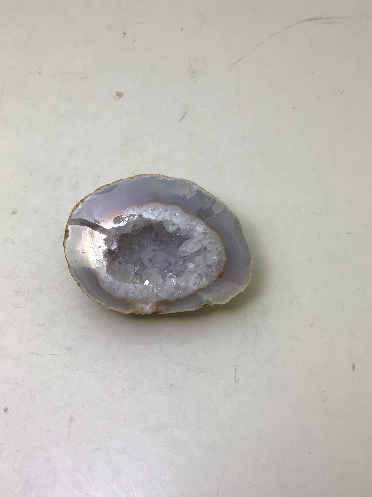 Polished Edge Half Geode
