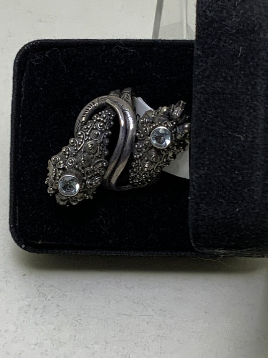 Aquamarine Sterling Silver Rings
