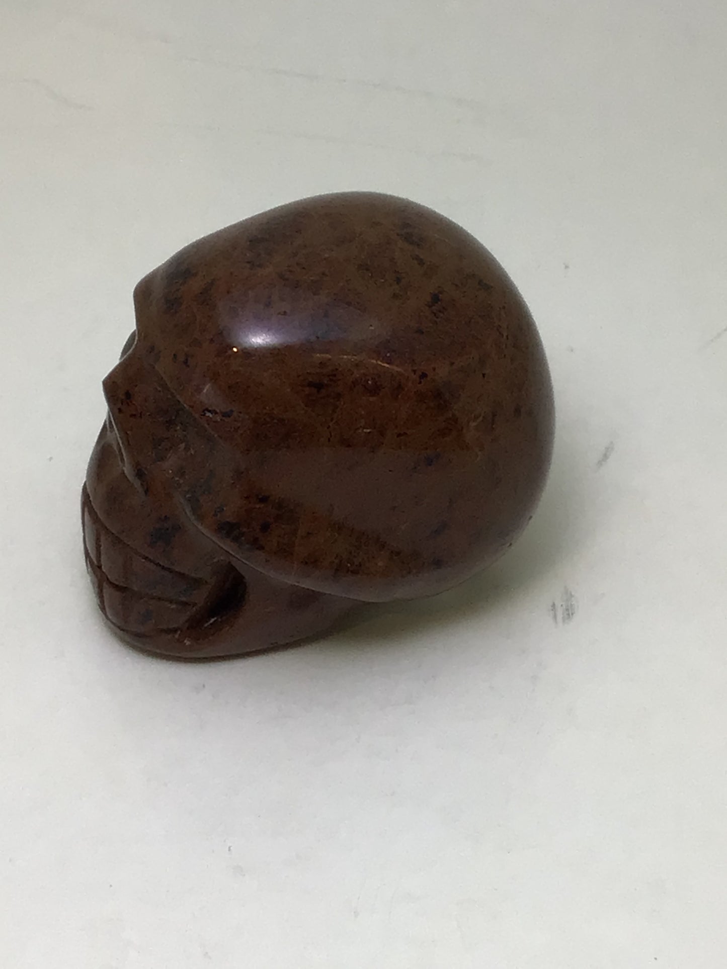 Mahogany Obsidian Skull