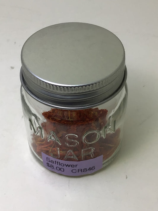 Safflower Herb Jar