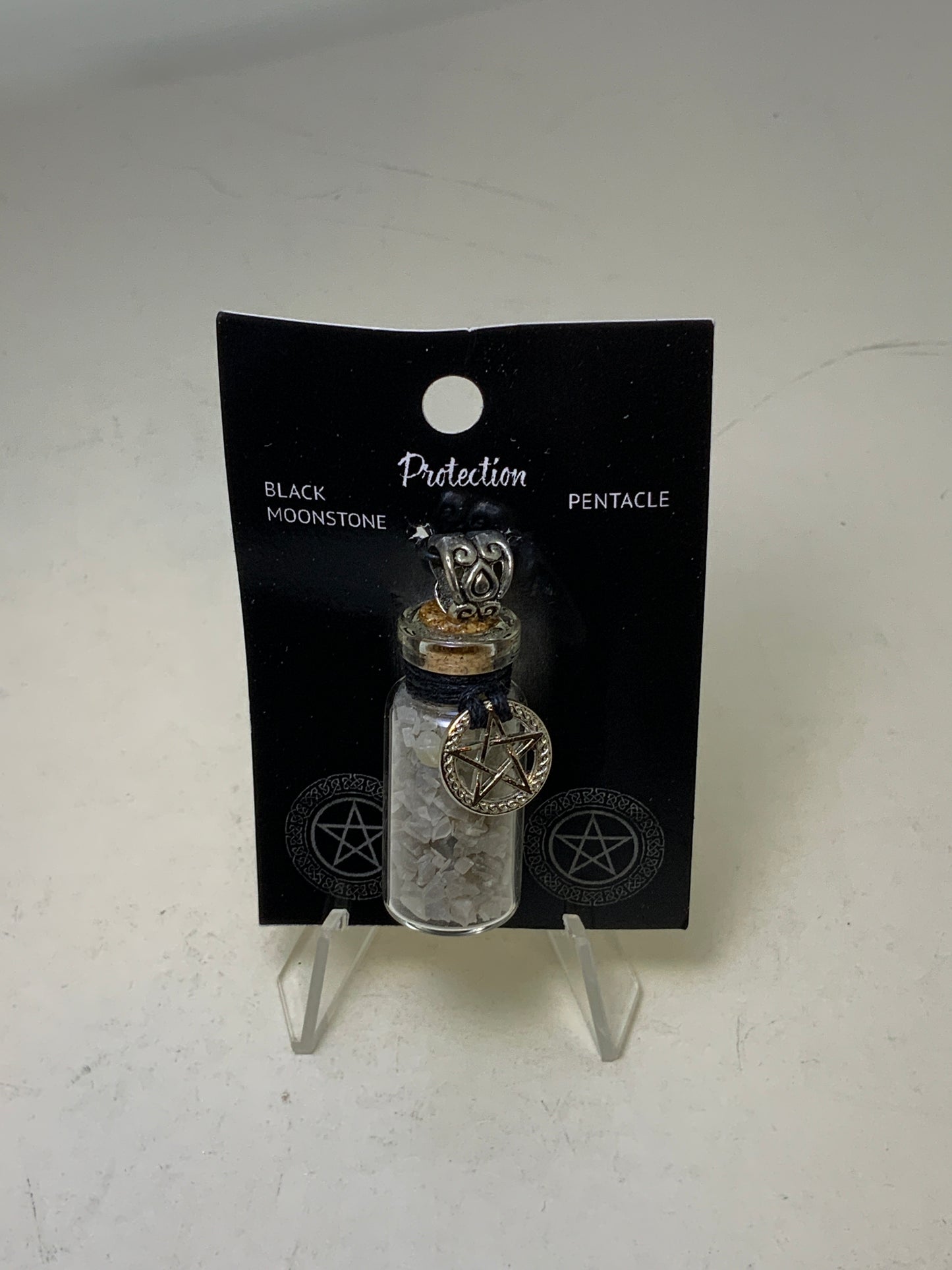 Stone Chip Bottle Necklace