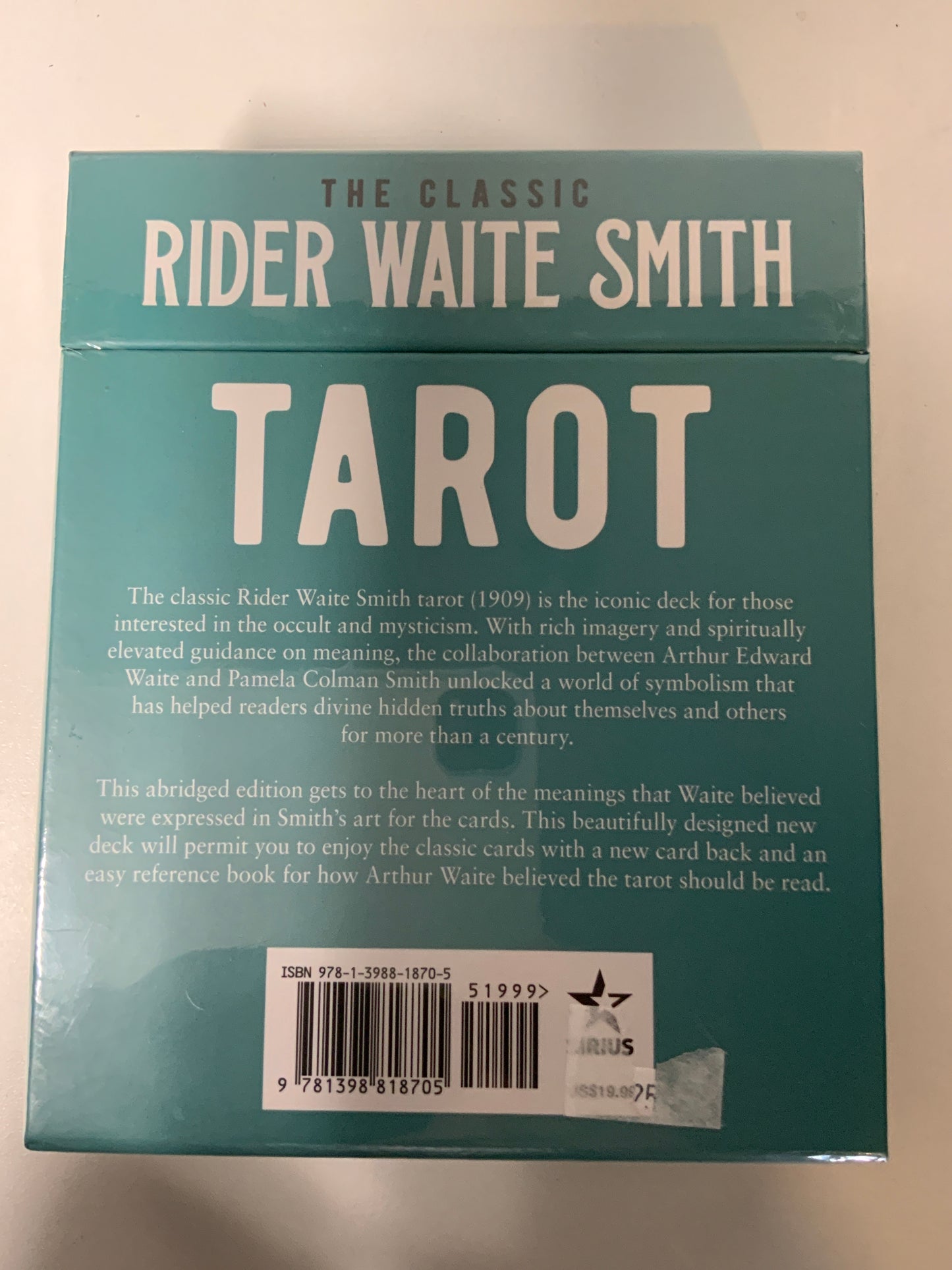 The Classic Rider Waite Smith Tarot