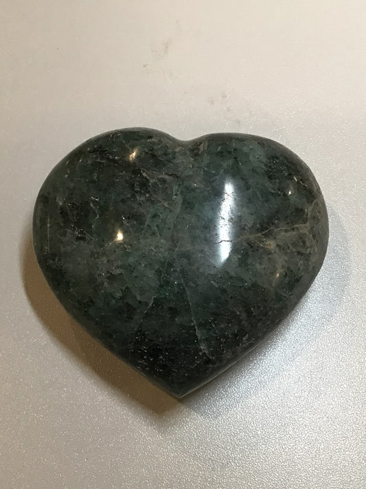 Fuchsite Heart