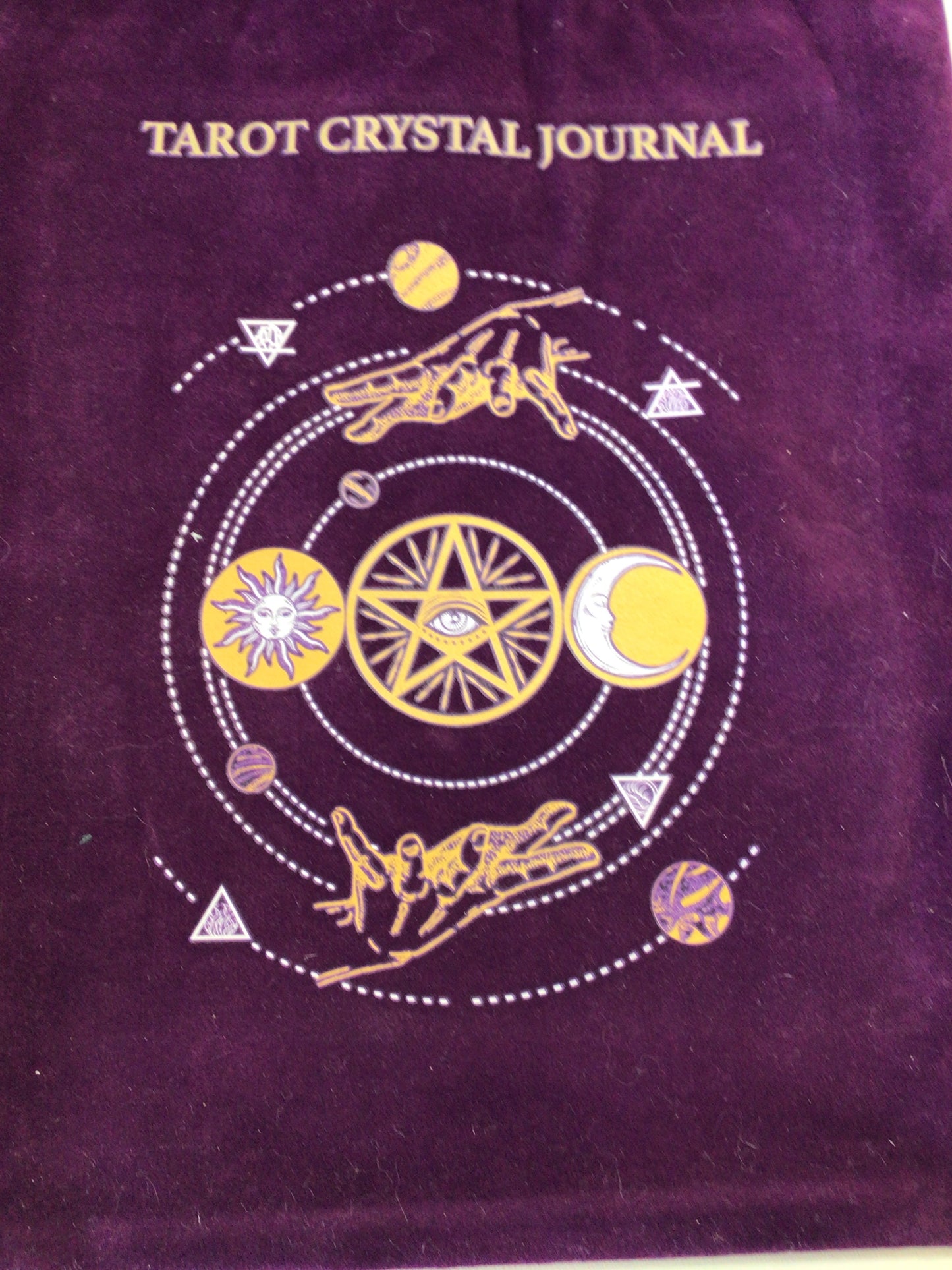 Leather Journal with Tarot Bag