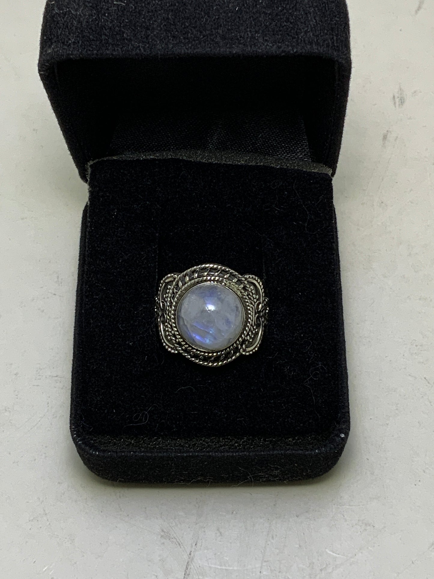 Moonstone Sterling Silver Rings
