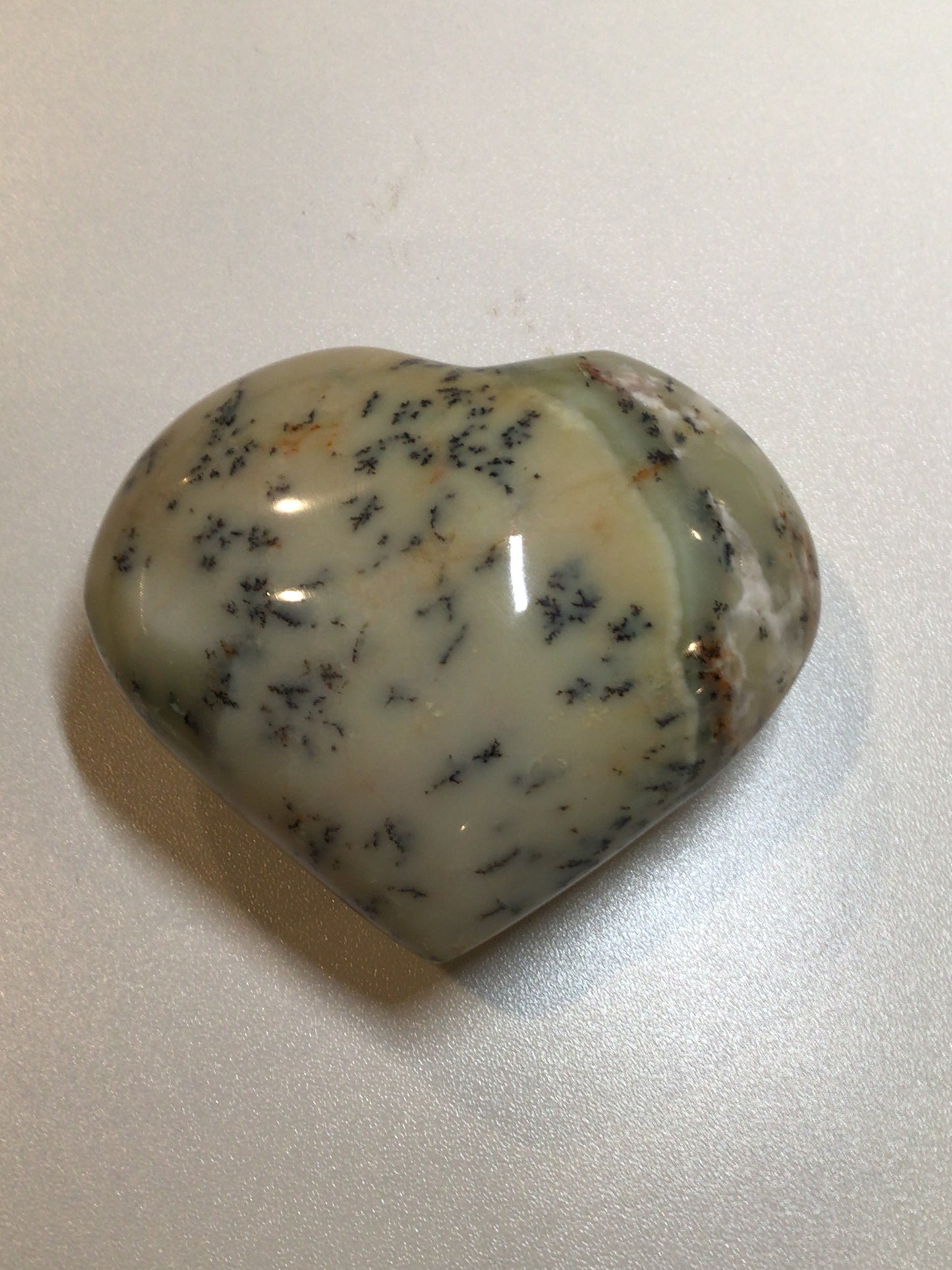 Dendrite Opal Heart