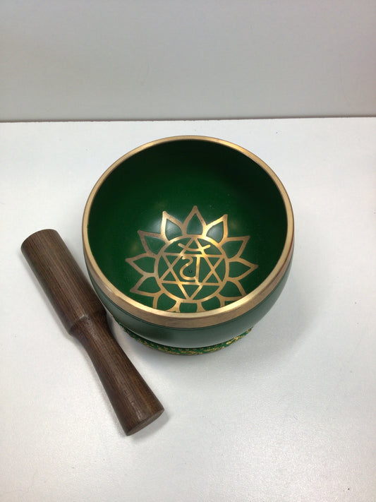 3" Green Heart Chakra Singing Bowl