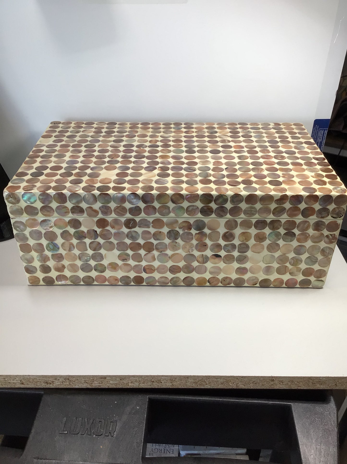 Box with Round Shell Design