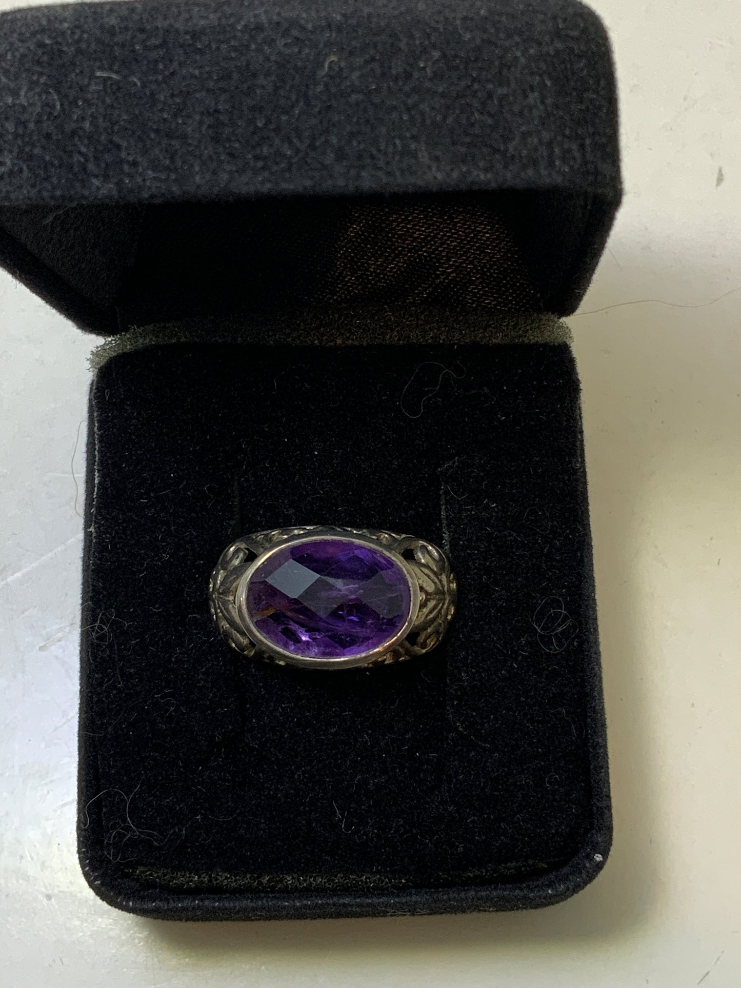 Amethyst Sterling Silver Rings