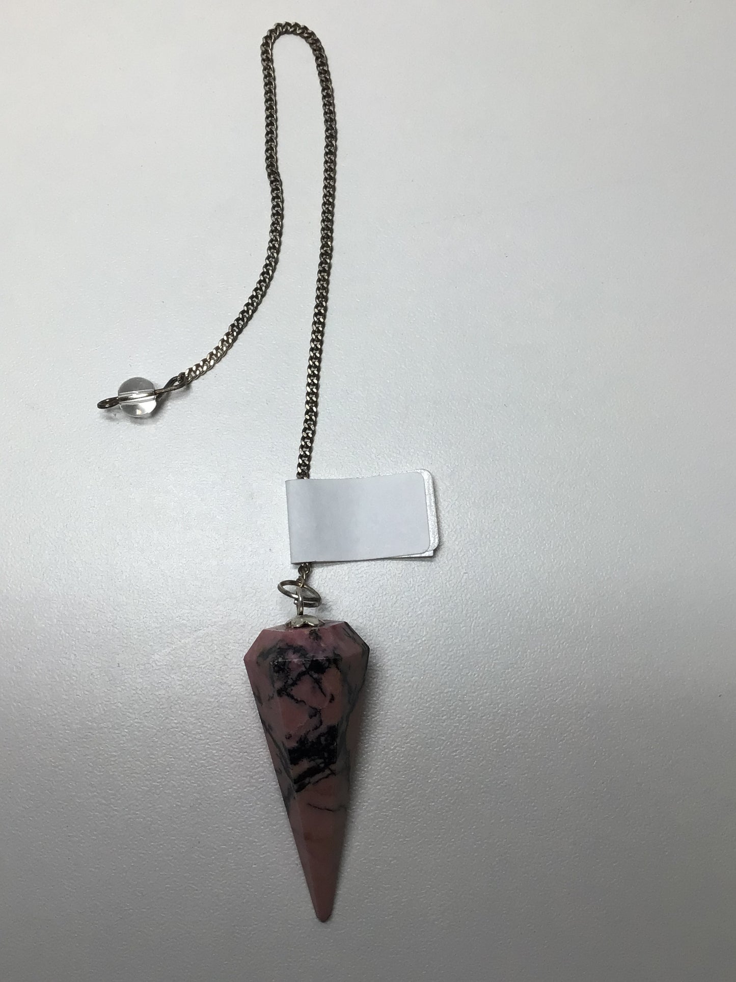 Rhodonite Pendulum