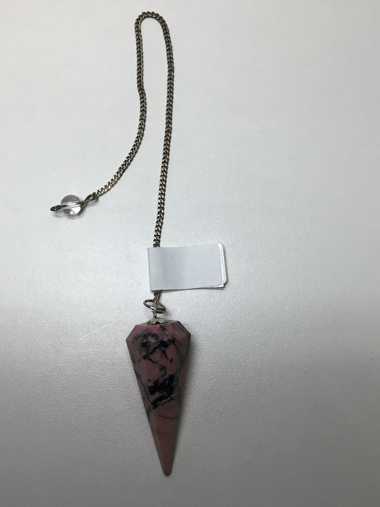 Rhodonite Pendulum