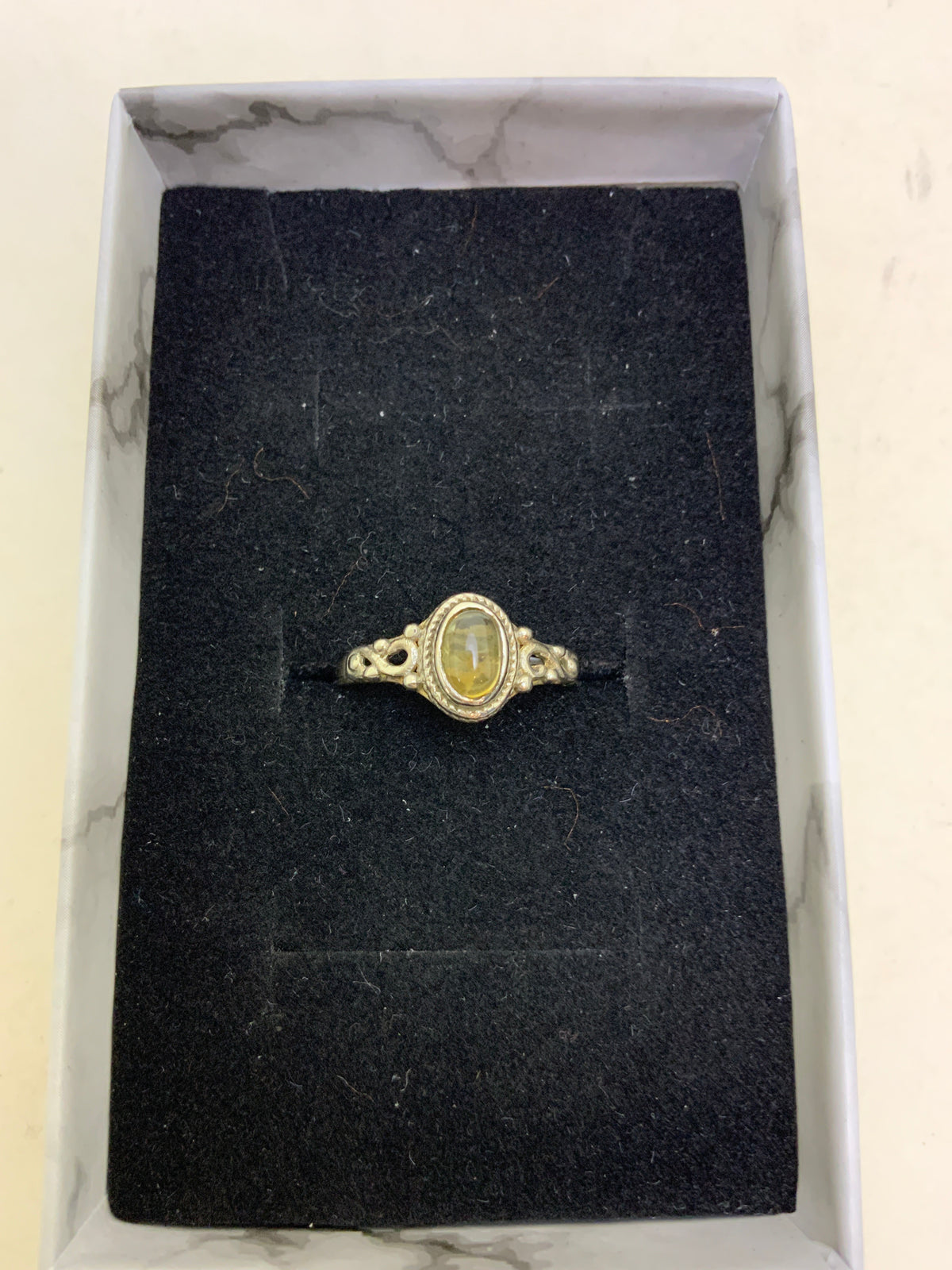Citrine Sterling Silver Rings