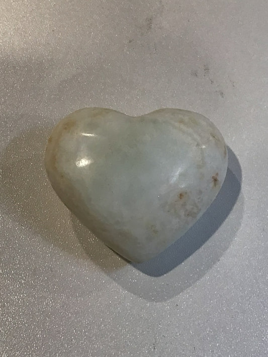 Caribbean Calcite Heart